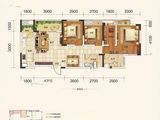 彰泰新旺角_3室2厅2卫 建面101平米