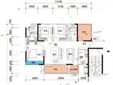 宝能国际会展城_3室2厅2卫 建面122平米