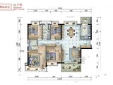 保利海棠_4室2厅2卫 建面141平米