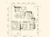 华南茶叶创意园菁英时代_3室2厅2卫 建面90平米