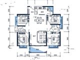 家和时代花园_4室2厅2卫 建面147平米