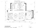 正中峰璟湾_3室2厅1卫 建面76平米