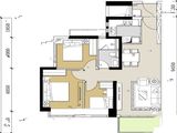 世茂云庭_3室2厅1卫 建面94平米