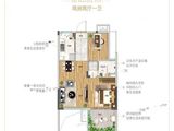 孔雀城翰峰云邸_2室2厅1卫 建面60平米