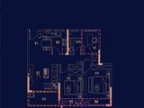 恒顺澜山悦_3室2厅1卫 建面75平米