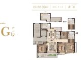港宁府_4室2厅2卫 建面139平米