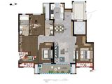 新城璟郡澜庭_4室2厅2卫 建面143平米