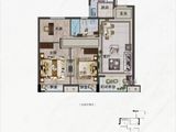 春风江南_3室2厅1卫 建面85平米