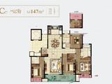 港龙紫御府_4室2厅3卫 建面147平米