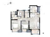 四季春晓_3室2厅2卫 建面89平米