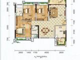 珠江愉景雅苑_3室2厅2卫 建面126平米