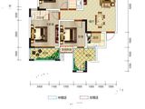 山水天城_3室2厅2卫 建面107平米