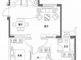 中庚香海世界三期香海湾_3室2厅2卫 建面98平米