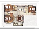 住宅水晶湖畔_3室2厅2卫 建面125平米