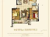 中庚香山小镇_4室2厅2卫 建面111平米