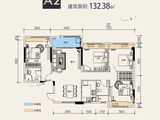 海缙幸福里_4室2厅2卫 建面132平米