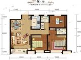 中参雅园_3室2厅2卫 建面125平米