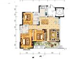 田润新城_3室2厅2卫 建面128平米