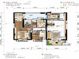 碧桂园云廷_3室2厅2卫 建面102平米