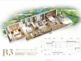 嘉和冠山海_2室2厅2卫 建面127平米