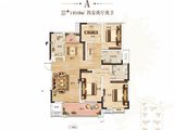 现代森林国际城_4室2厅2卫 建面140平米