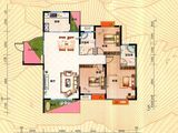 北海国际新城四期_3室2厅2卫 建面131平米