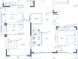 蓝城蘭园_4室2厅2卫 建面144平米