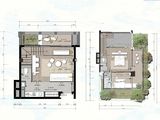 鲁能南洋美丽汇_1室2厅2卫 建面120平米