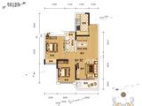 茂业新城_2室2厅1卫 建面74平米