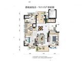 碧桂园正荣玺台_3室2厅2卫 建面115平米