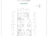 当代上品府MOMA_3室2厅1卫 建面107平米
