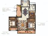 港欣城_3室2厅1卫 建面101平米