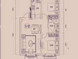 大连恒大雅苑_2室2厅1卫 建面83平米