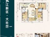 盛唐嘉苑_3室2厅2卫 建面123平米