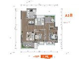 颐和天樾花园_2室2厅1卫 建面85平米
