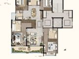 睿怡庭_4室2厅3卫 建面155平米