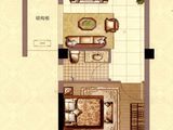 南台十六府_1室1厅1卫 建面47平米