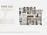 温州万科翡翠天地_4室2厅4卫 建面226平米