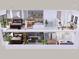 十畝芳华里_3室2厅2卫 建面40平米