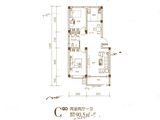 君澜湾_2室2厅1卫 建面90平米