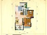 慧佳城_2室2厅1卫 建面70平米