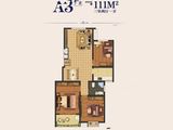 嘉荟新城_3室2厅1卫 建面111平米