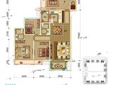 乐基国际社区_4室2厅2卫 建面107平米