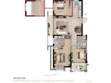 锦绣金珑悦府_3室2厅2卫 建面107平米
