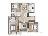大华公园世家_3室2厅2卫 建面108平米
