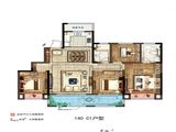 新城悦隽时代_4室2厅2卫 建面140平米
