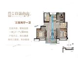 中海玖嶺南山_3室2厅1卫 建面95平米