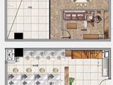 中国铁建梅溪青秀_1室1厅1卫 建面70平米