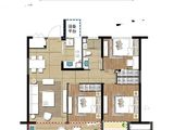 远创湖悦云境_3室2厅1卫 建面101平米