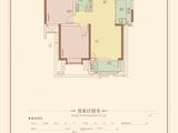华融府_2室2厅1卫 建面90平米
